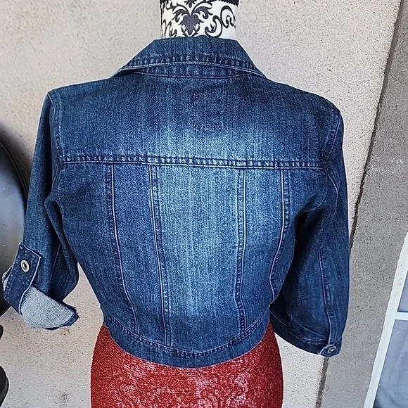 Highway Jeans Denim Jacket(Size small used - Picture 5 of 7